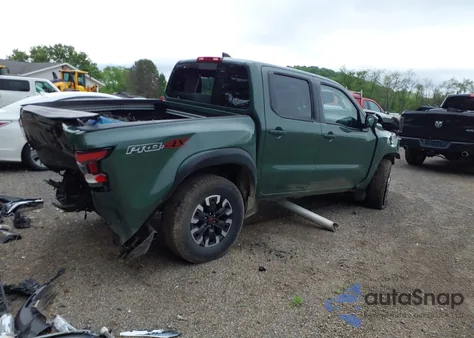 2024 Nissan Frontier Pro-4X 4X4 from USA, damaged, VIN 1N6ED1EK5RN660090